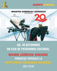 Poster Proiectie Speciala - Moartea domnului Lăzărescu